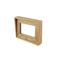 DS Customized Modern Glass Natural Oak Wooden Picture Frame